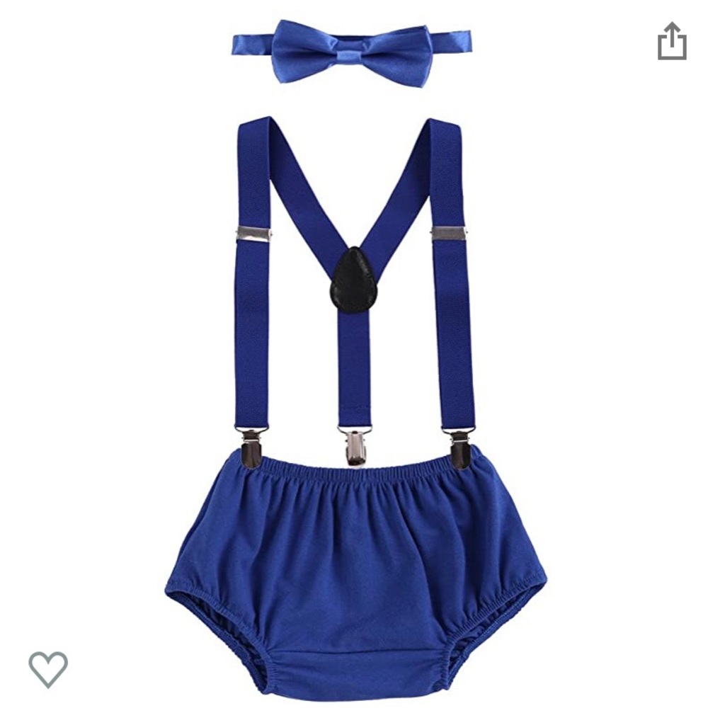 Baby boy birthday suit